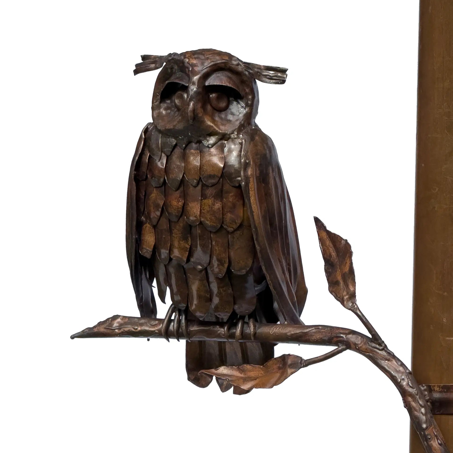 Fallrohr-Skulptur "Eule"