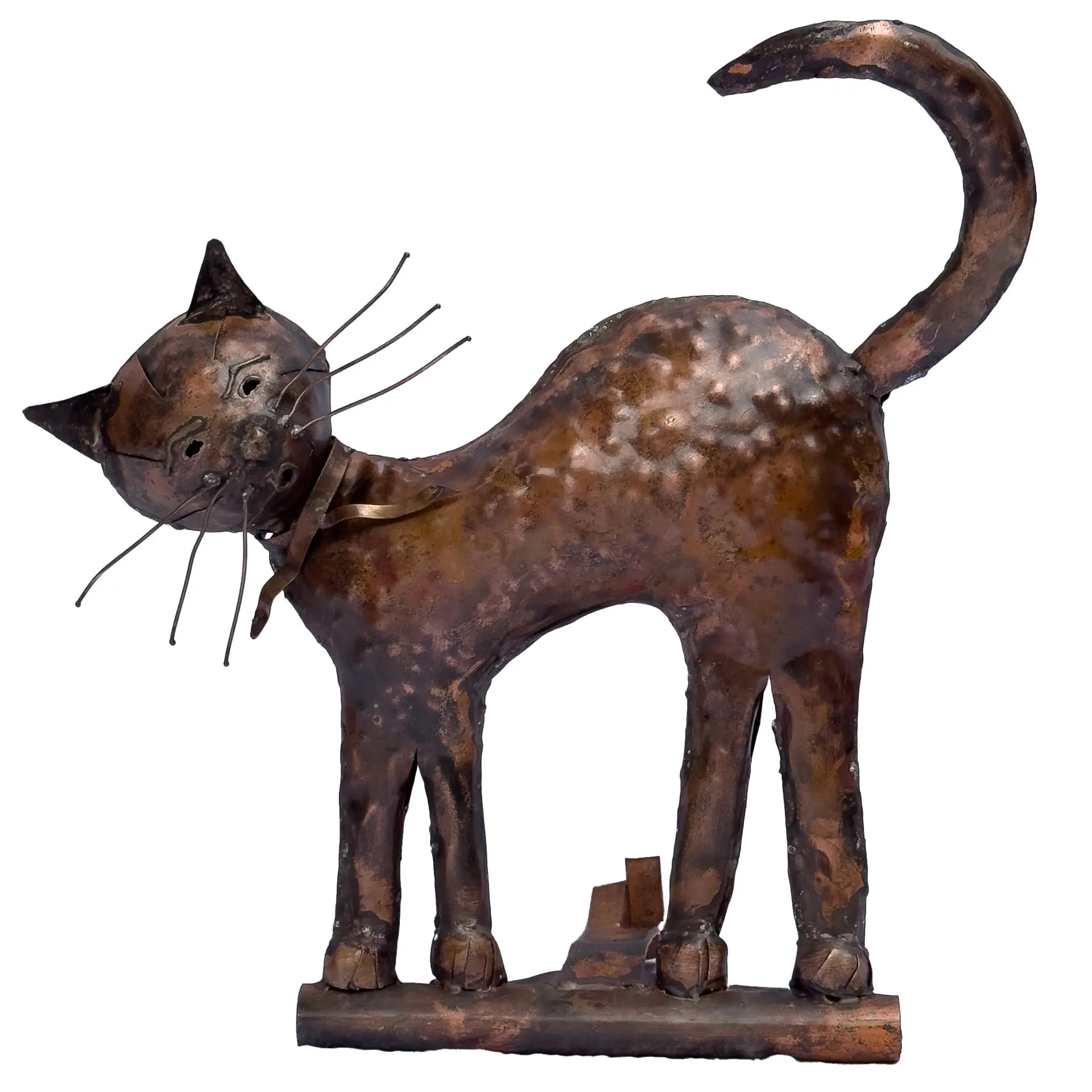 Dachrinnenfigur "Katze"