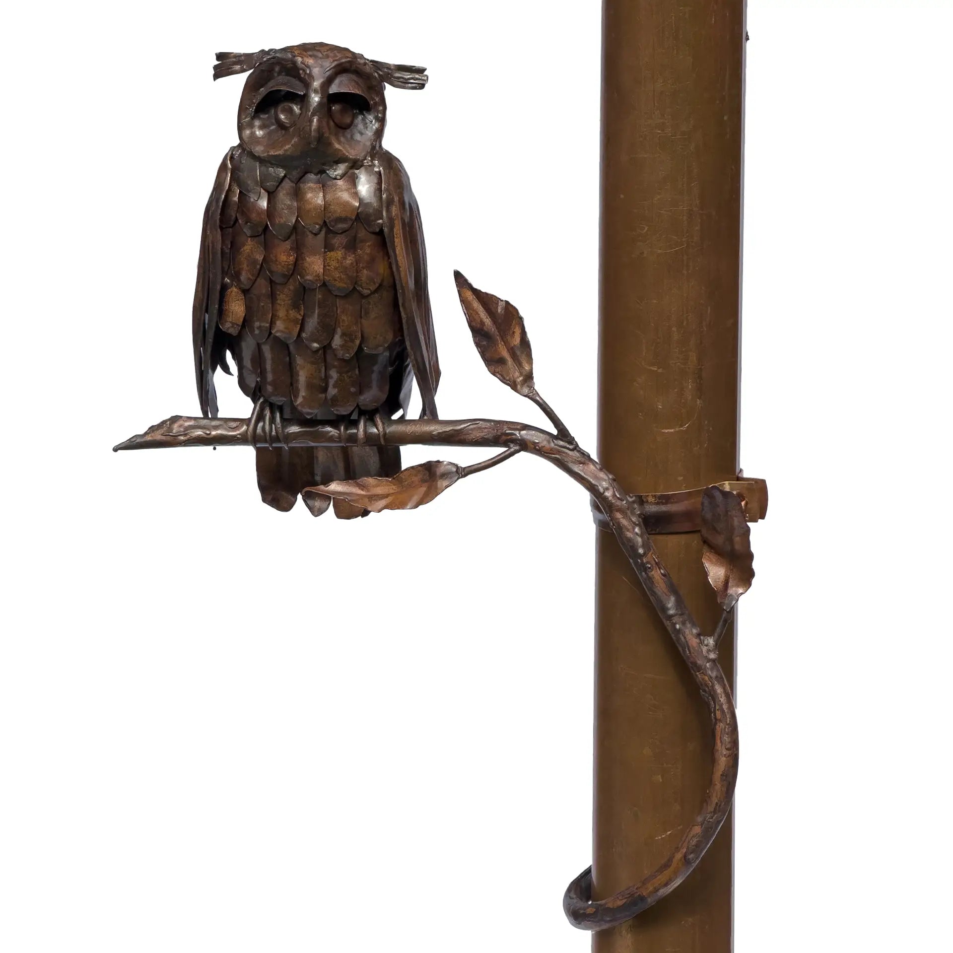 Fallrohr-Skulptur "Eule"