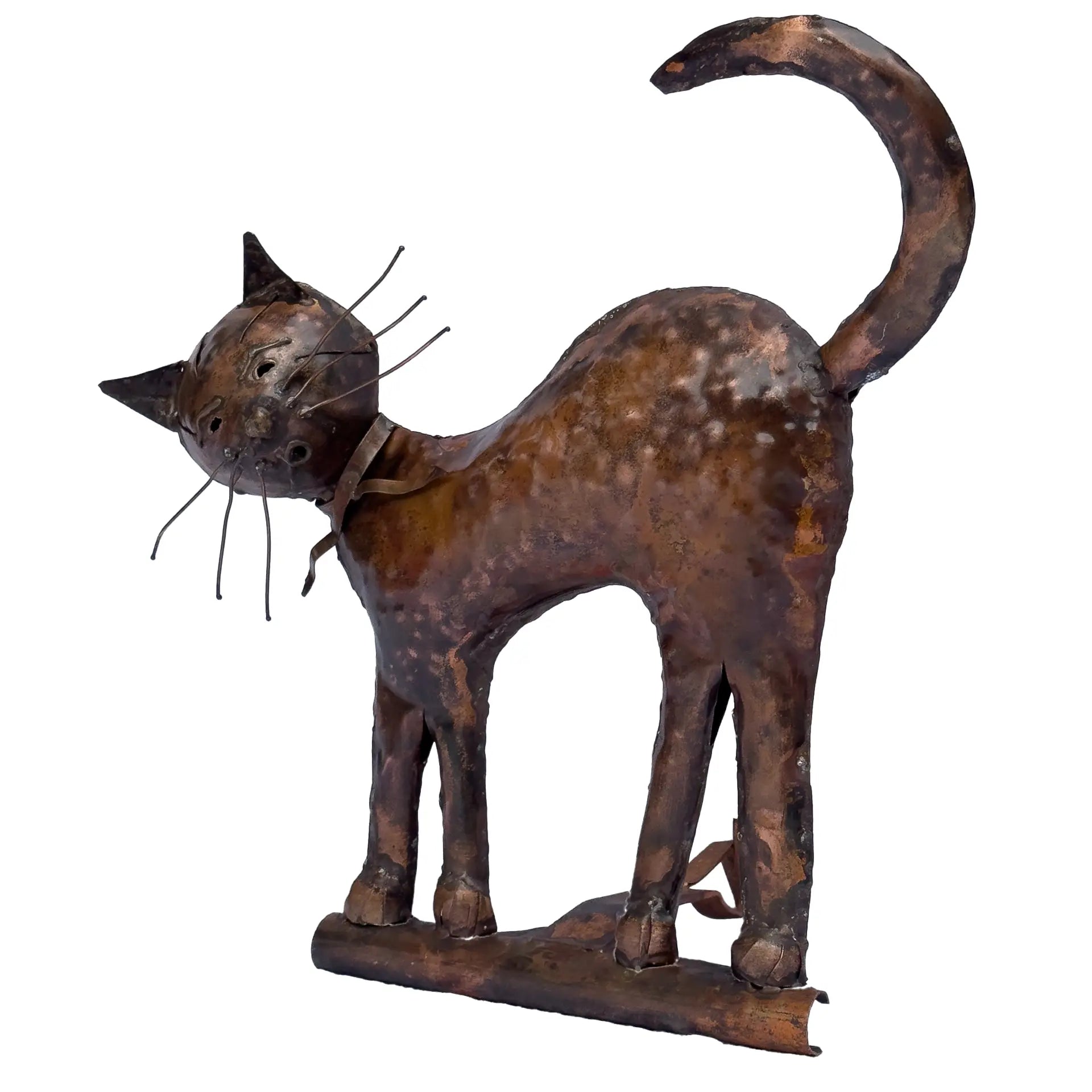 Dachrinnenfigur "Katze"