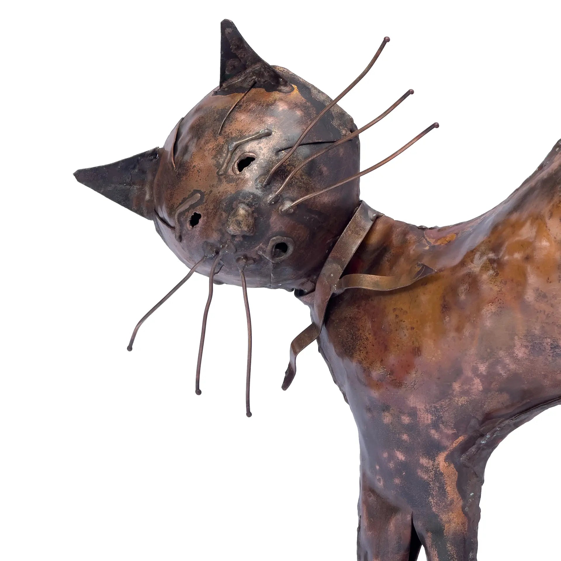 Dachrinnenfigur "Katze"